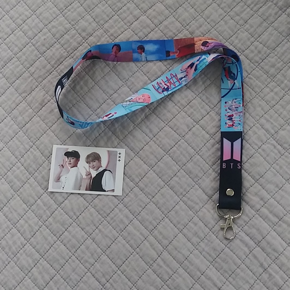 BTS lanyard.